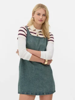 Vestido Vaquero Corto De Rita Ora