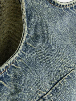 Vestido Vaquero Corto De Rita Ora