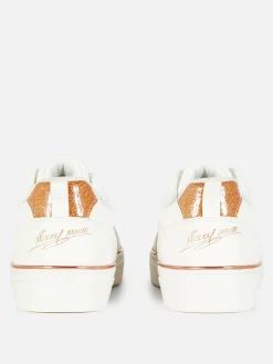 Zapatillas Bajas Con Purpurina De Disney