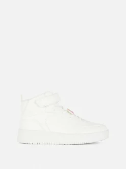 Zapatillas De Caña Alta Y Adorno De Arcoíris