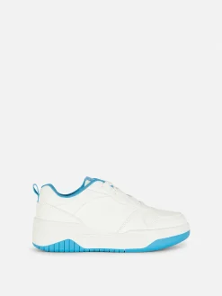 Zapatillas De Caña Baja Con Bloques De Color