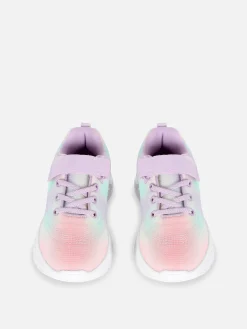 Zapatillas De Suela Gruesa Con Degradado De Color