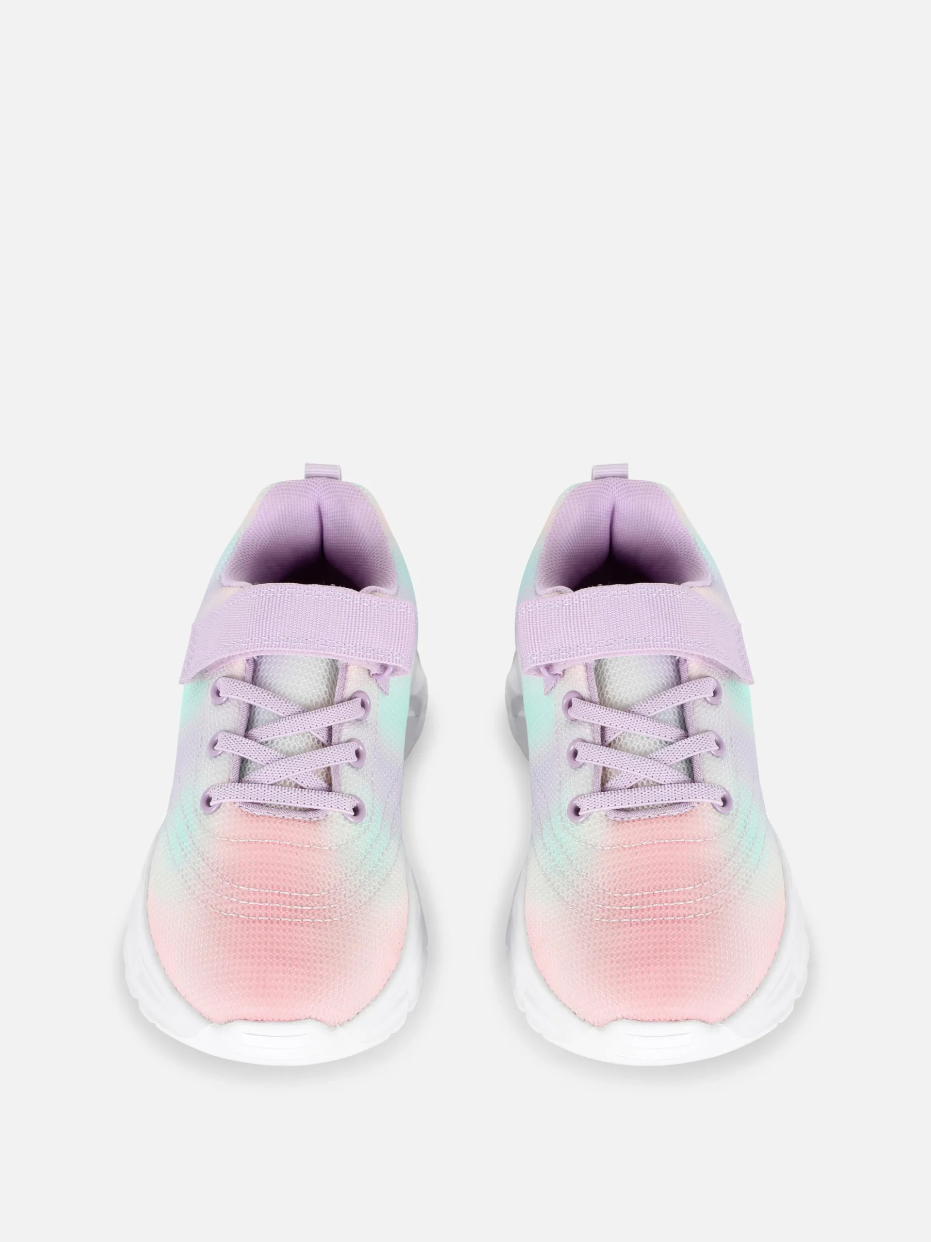 Zapatillas De Suela Gruesa Con Degradado De Color