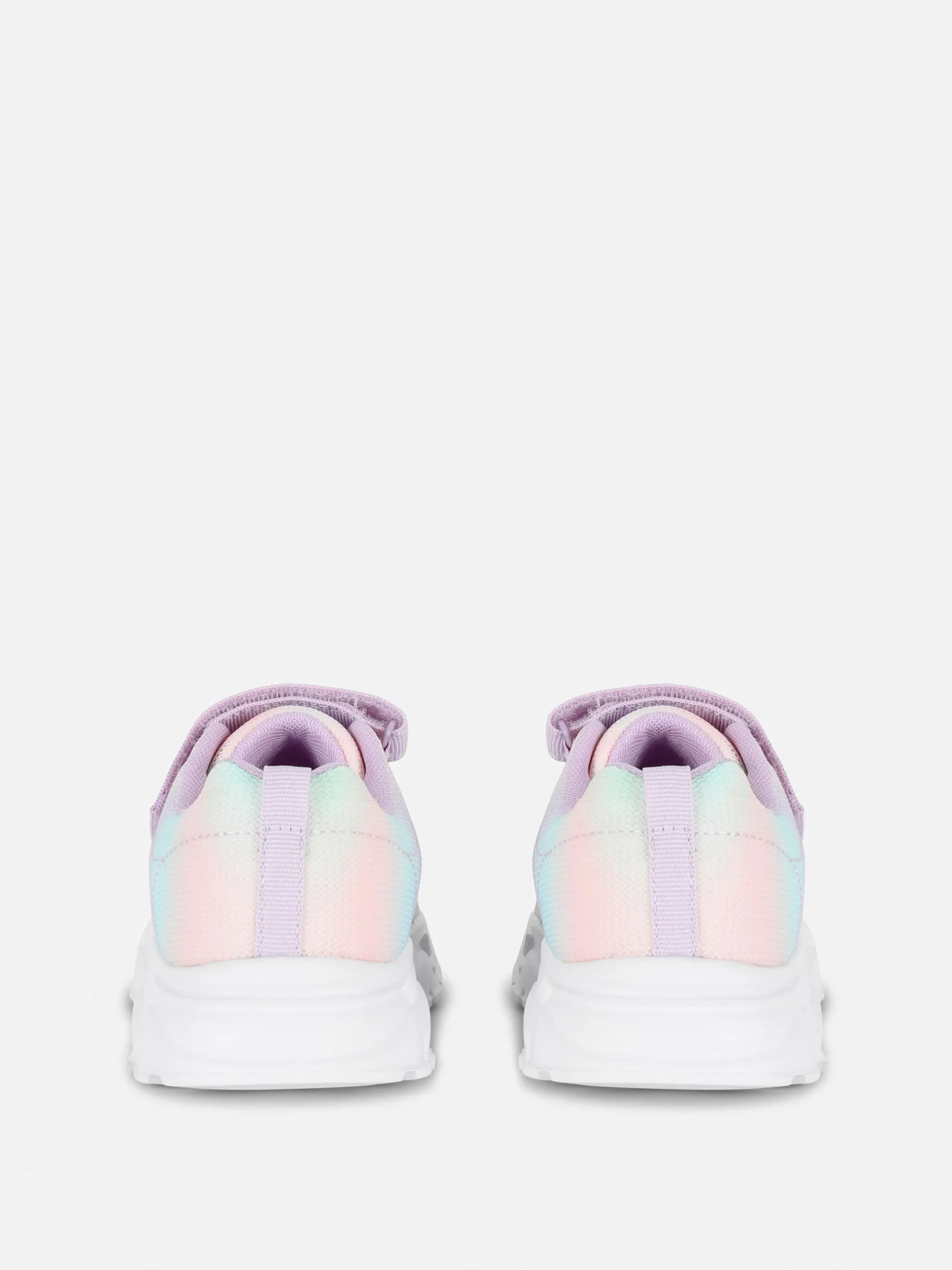 Zapatillas De Suela Gruesa Con Degradado De Color