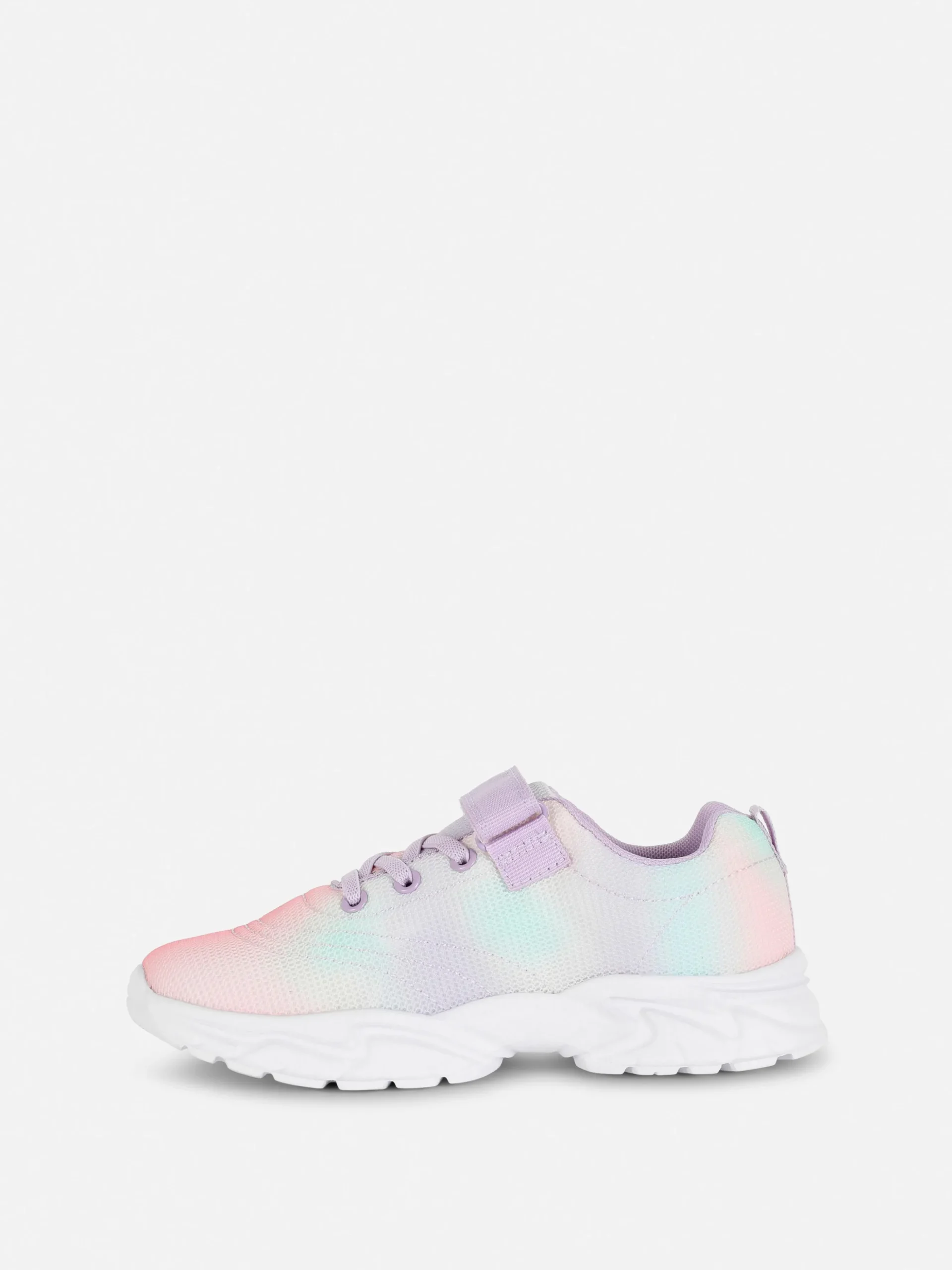 Zapatillas De Suela Gruesa Con Degradado De Color