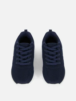 Zapatillas De Tela Con Cierre De Cordones