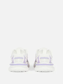 Zapatillas Deportivas Con Suela Gruesa Y Paneles