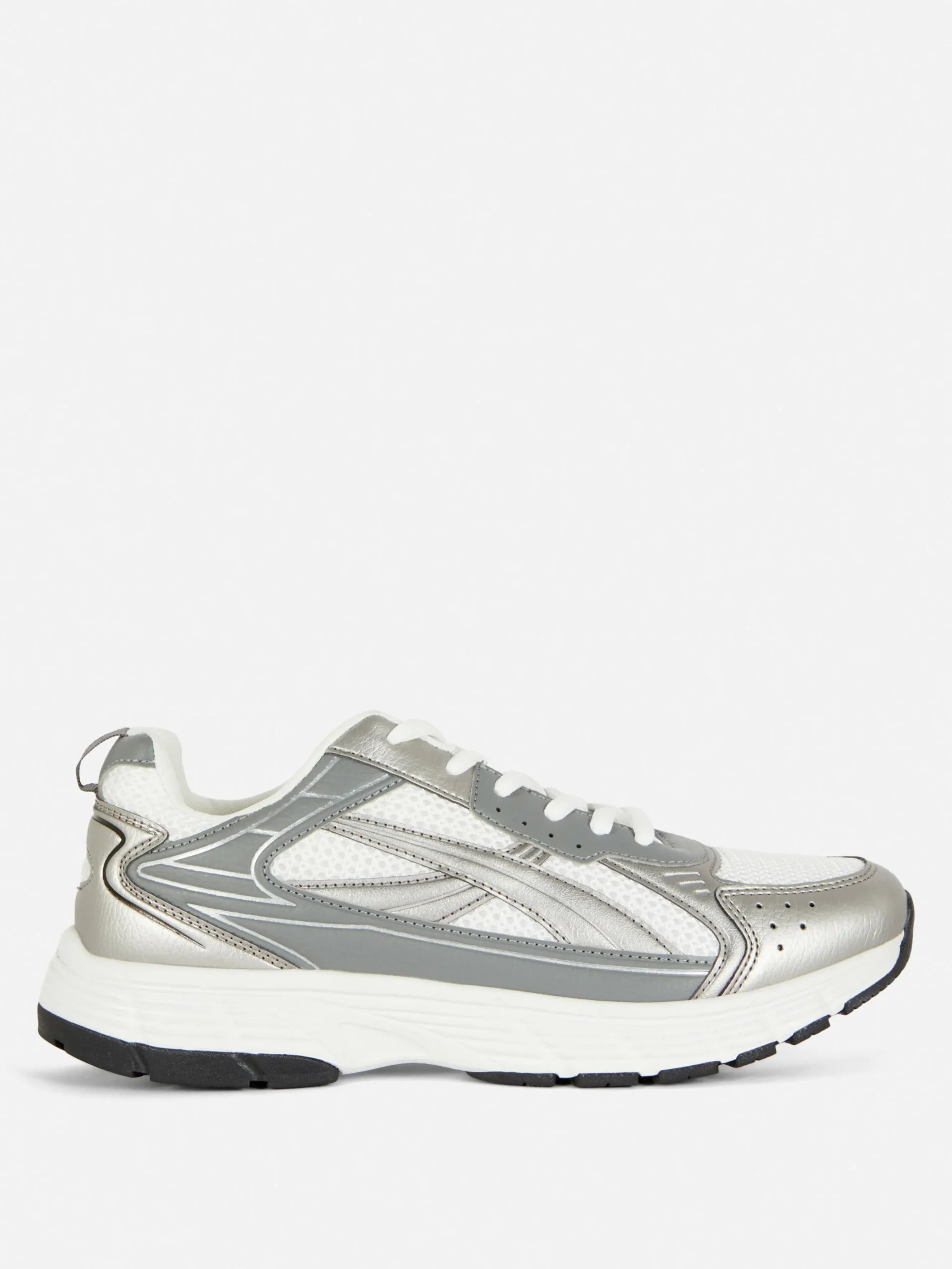 Zapatillas Deportivas Con Panel De Malla