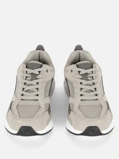 Zapatillas Deportivas Con Panel De Malla