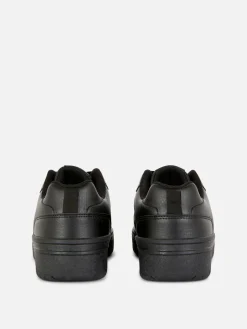 Zapatillas Deportivas De Caña Baja Con Suela Gruesa