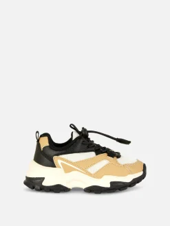 Zapatillas Deportivas De Caña Baja Con Suela Gruesa