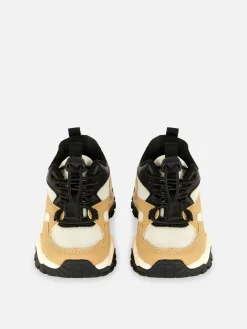 Zapatillas Deportivas De Caña Baja Con Suela Gruesa