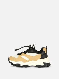 Zapatillas Deportivas De Caña Baja Con Suela Gruesa