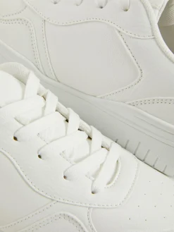 Zapatillas Deportivas De Caña Baja Con Suela Gruesa