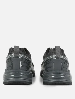 Zapatillas Deportivas De Caña Baja Con Paneles