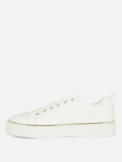 Zapatillas Gruesas Con Tachuelas De Strass