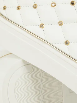 Zapatillas Gruesas Con Tachuelas De Strass