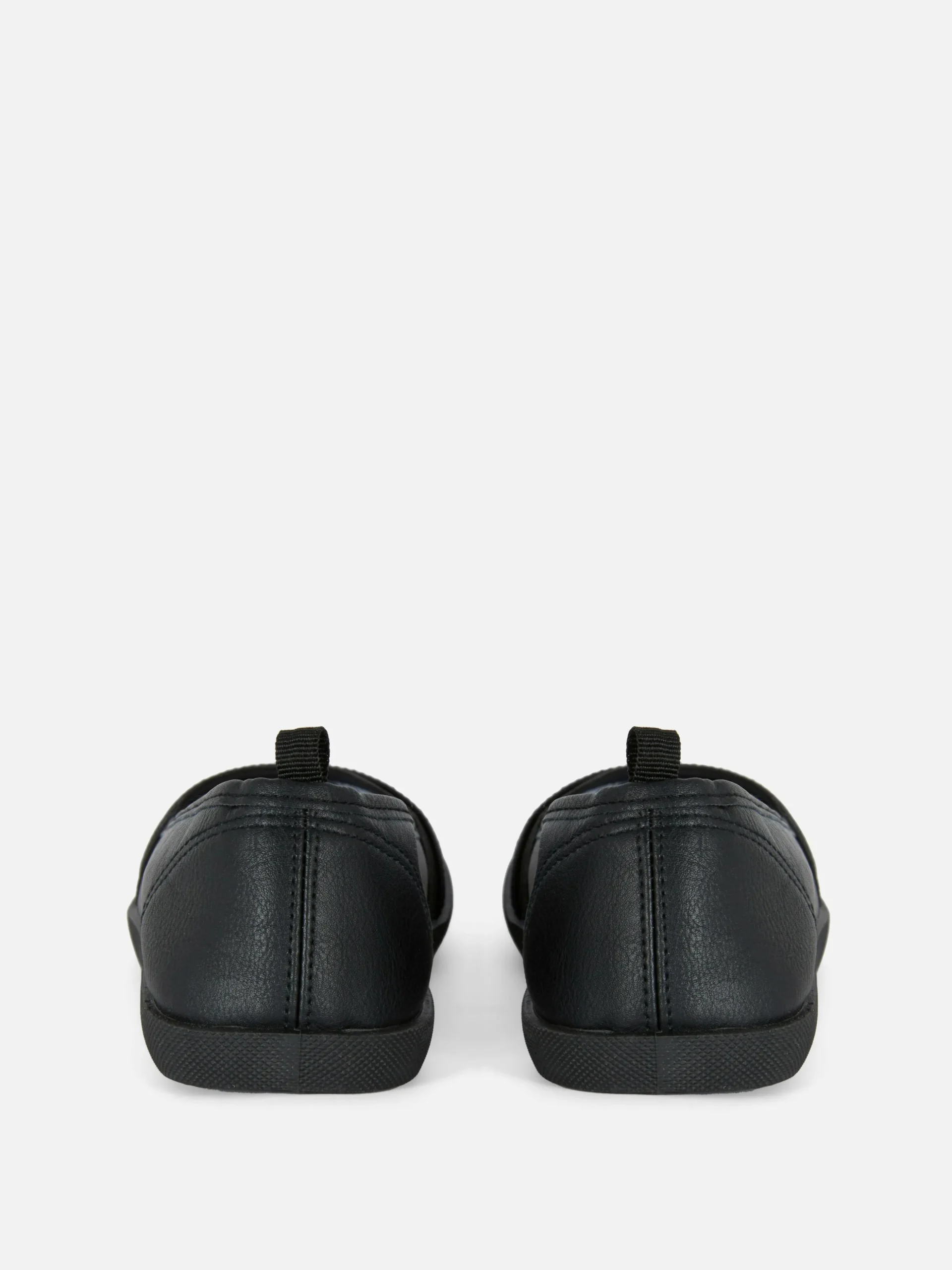 Zapatillas Sin Cordones De Piel Sintética