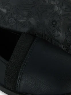 Zapatillas Sin Cordones De Piel Sintética